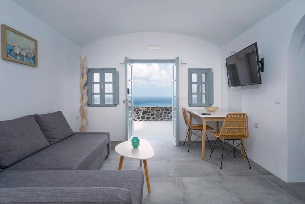 Santorini Sea View Apartments Vourvoúlos Exterior foto